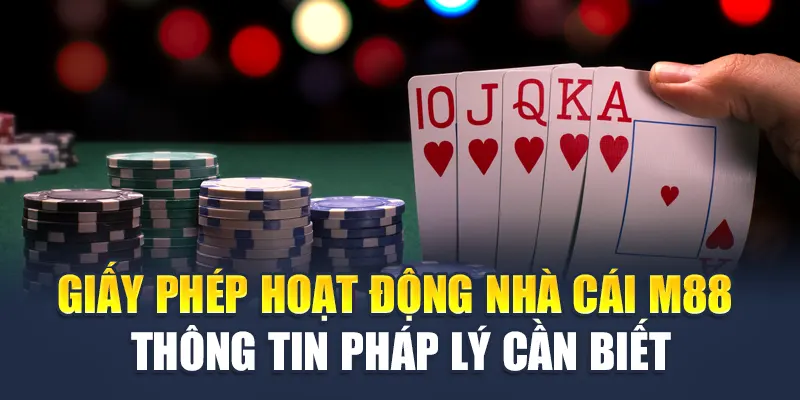 Giấy phép hoạt động M88 sở hữu những loại nào?